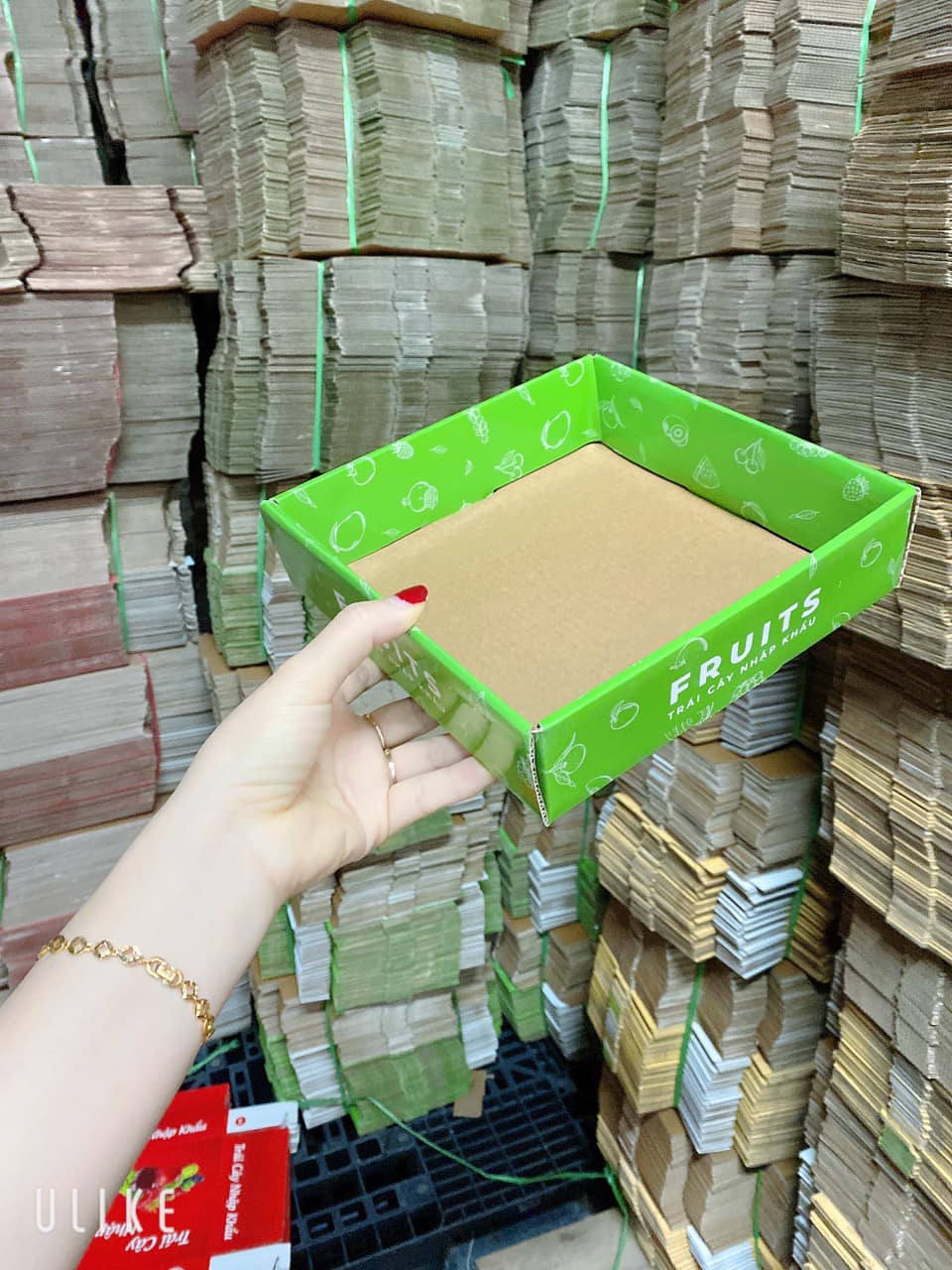 Khay Vuông Bé Đựng Hoa Quả - Cứng Cáp, Sang Trọng