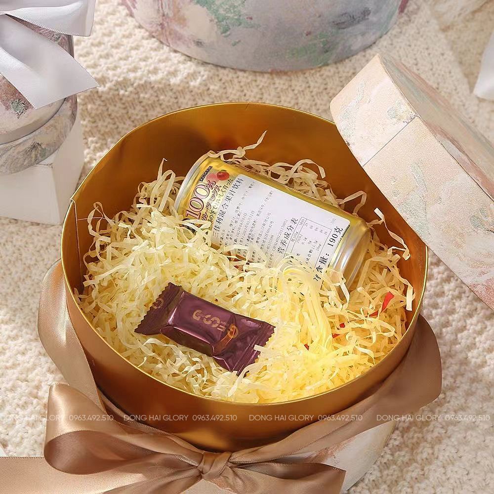 Hộp Quà Tròn Cao Cấp