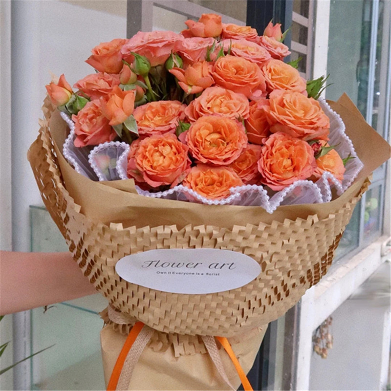 Giấy tổ ong gói hoa siêu hot, giấy lót bên trong bó hoa trang trí giỏ quả