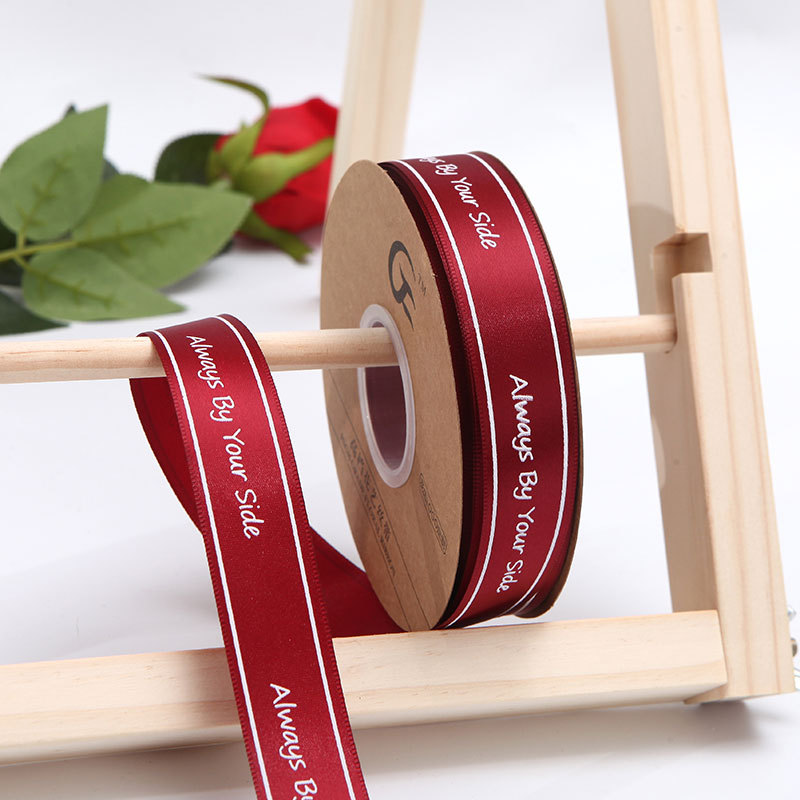 Ruy Băng Chữ Always By Your Side, Ruy Băng Lụa Cao Cấp