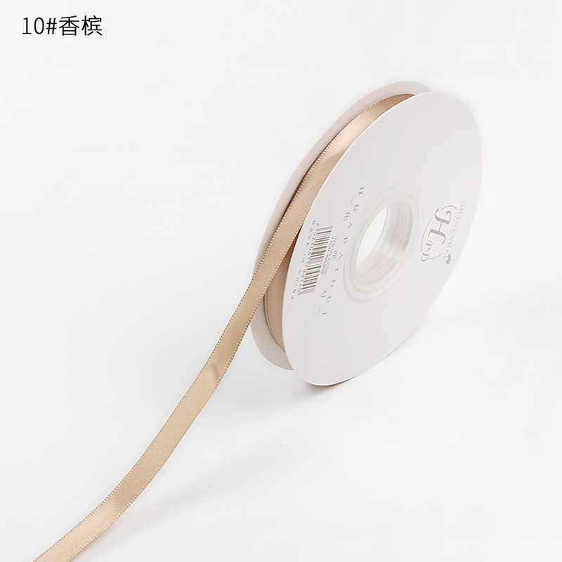 Ruy Băng Lụa Trơn 1cm Cao Cấp
