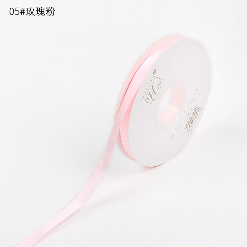 Ruy Băng Lụa Trơn 1cm Cao Cấp