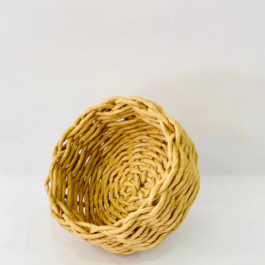 Rổ Nhỏ Giấy Kraft Đựng Nho, Cherry, Bánh kẹo, Decor