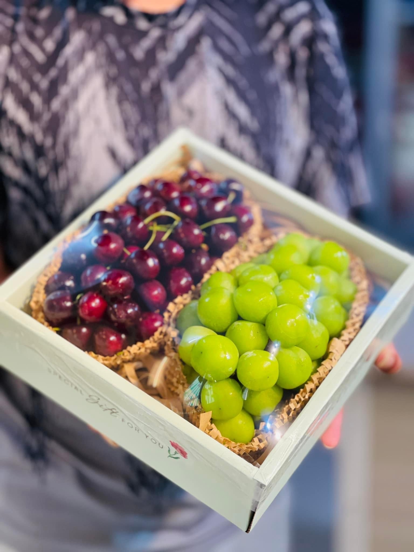 Khay Vuông To Đựng Hoa Quả - Cứng Cáp, Sang Trọng