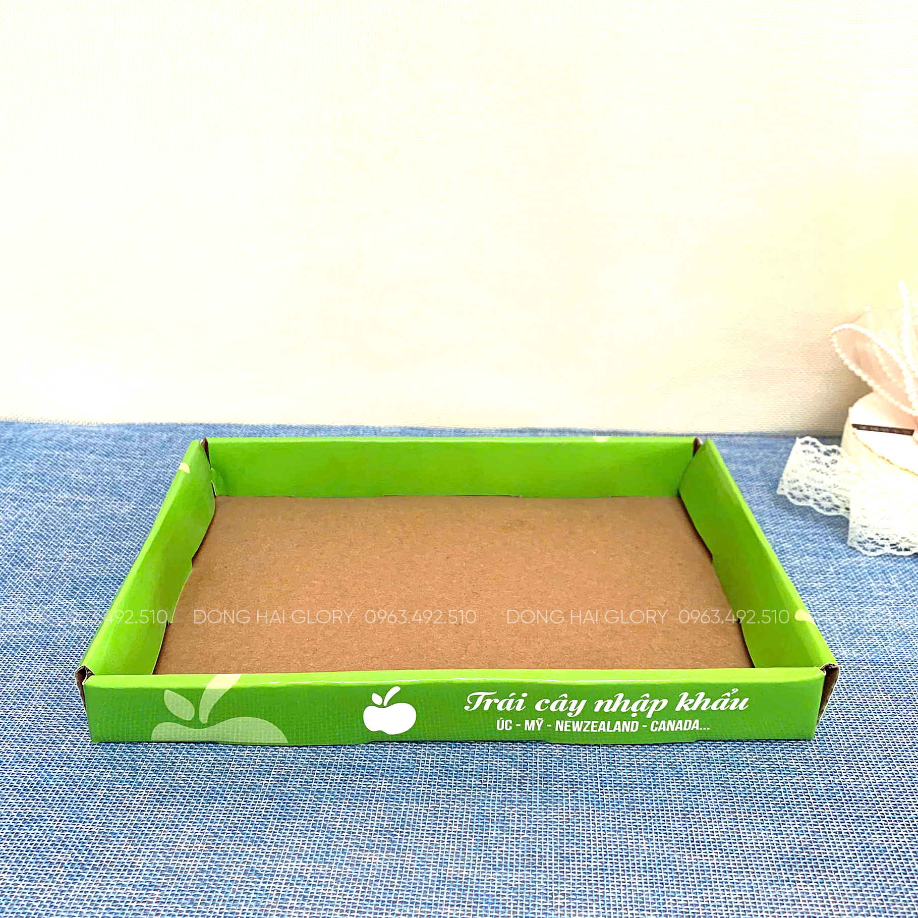 Khay Giấy Đựng Hoa Quả Số 3 – Cứng Cáp, Sang Trọng