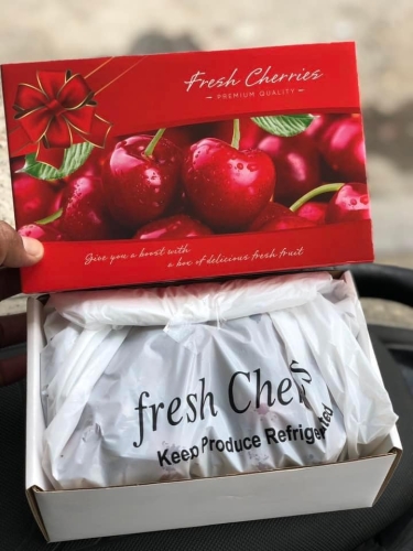 Hộp Giấy Đựng Cherry – Thiết Kế Cao Cấp, Lót Mút Sẵn