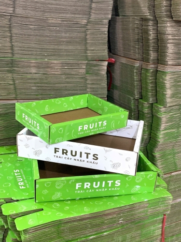 Khay Giấy Đựng Hoa Quả Số 1 – Cứng Cáp, Sang Trọng