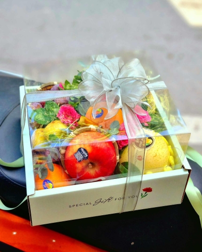 Hộp Mica Trong Suốt Đựng Hoa Quả-  Sang Trọng, Cứng Cáp, Đẹp Mắt