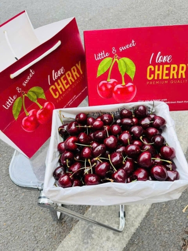 Hộp Đựng Cherry 1kg – Bao Bì Trái Cây Nhập Khẩu Cao Cấp