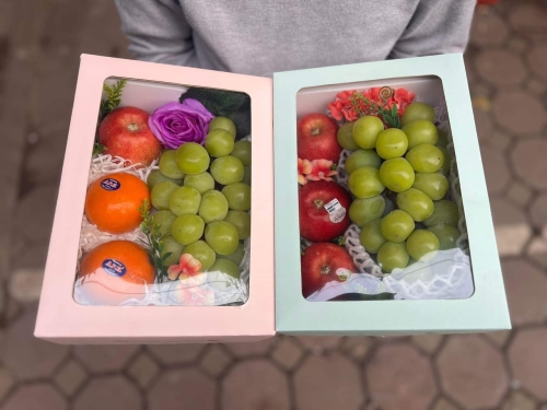 Hộp Kính Chữ Nhật Bé Đựng Trái Cây – Cao Cấp, Sang Trọng, Chuyên Nghiệp