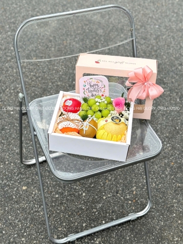 Bộ Hộp Kính Chữ Nhật Bé Đựng Trái Cây – Cao Cấp, Sang Trọng, Chuyên Nghiệp