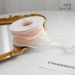 Ruy Băng Voan Viền Ngọc Trai ( Ruy Băng Hạt Cườm) Cao Cấp