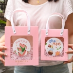 Túi Đựng Quà Giấy Cao Cấp Có Ô Cửa Trong Suốt