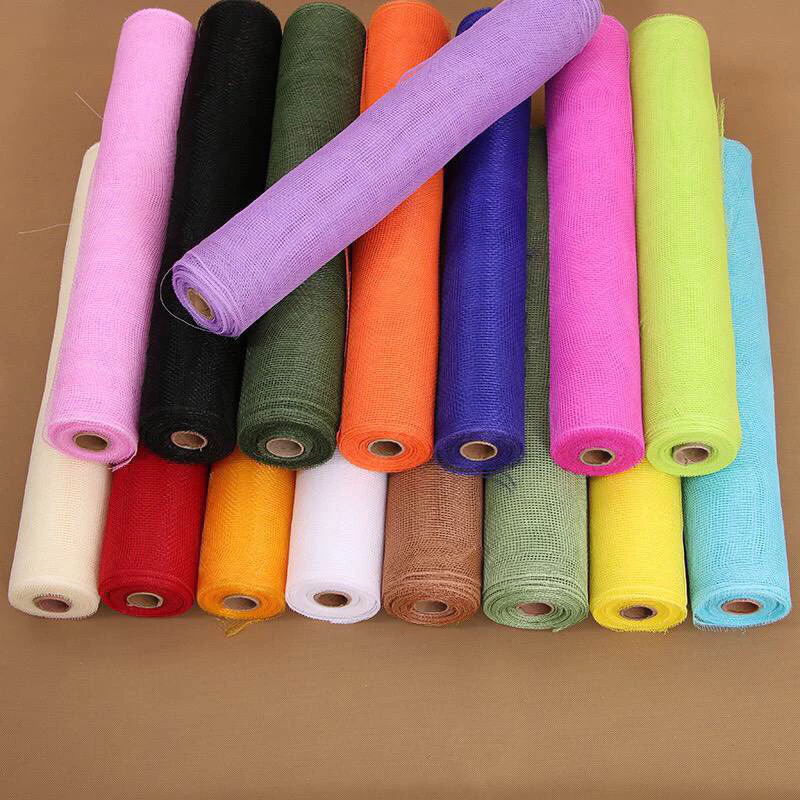 Cuộn Lưới Thô Cứng Trang Trí Giỏ Quà, Bó Hoa