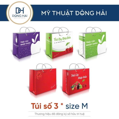 Túi Số 3 Túi Đựng Trái Cây Nhập Khẩu Cao Cấp