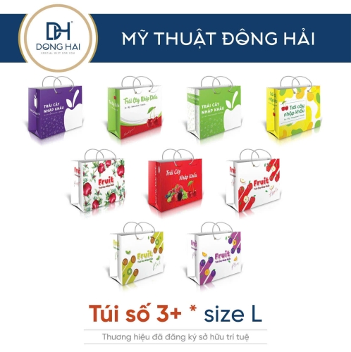 Túi Số 3+ - Túi Đựng Trái Cây Nhập Khẩu Cao Cấp