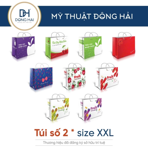 Túi Số 2 - Túi Đựng Trái Cây Nhập Khẩu Cao Cấp